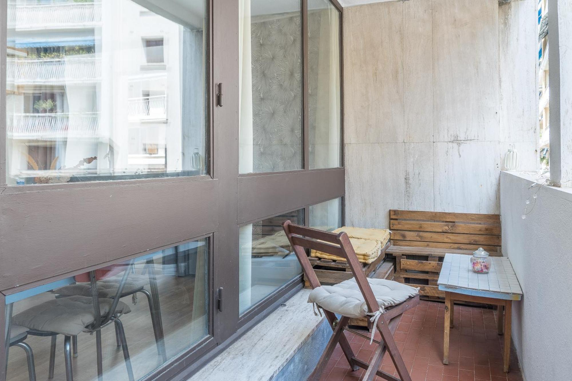 *Las Flores* Joli Studio Avec Balcon 马赛 外观 照片